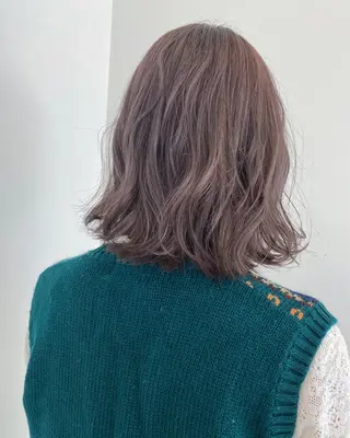 ミディアム ୨୧柔らかいカラー nozomi ୨୧のヘアスタイル