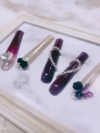 ネイル A.free✧*｡ アレルギー対応✧*｡のネイルデザイン