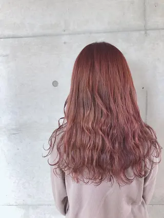 ロング カラー nagisa /縮毛矯正のヘアスタイル