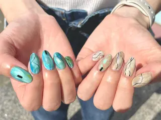 ネイル 前田 萌のネイルデザイン