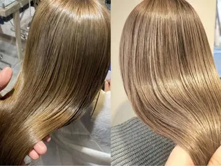 カラー 西村 清花のヘアスタイル