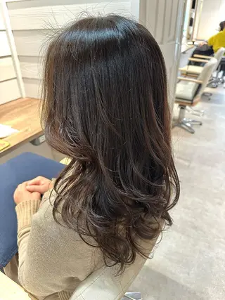 セミロング カラー 【Annie】古賀  将のヘアスタイル