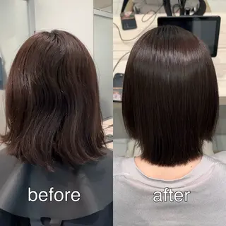 ミディアム 🫧髪質改善🫧 マツモトのヘアスタイル