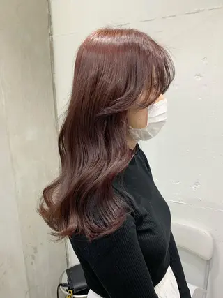 ミディアム カラー ヘアアレンジ SALOWIN原宿ash店所属・理想のハイトーンへ 🌙サイダサキのヘアスタイル