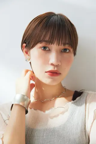 ショート 🎨インナーカラー が得意👍新垣⚜️のヘアスタイル