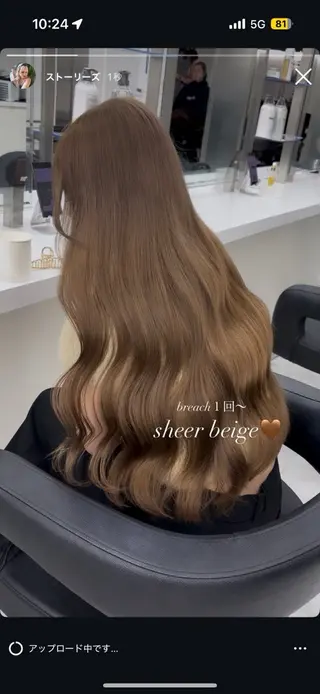 ロング カラー 海外ガールヘア🤍 yuriaのヘアスタイル