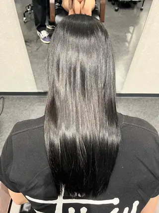 セミロング 髪質改善⚡️カラー 🍀武久 誠🍀のヘアスタイル