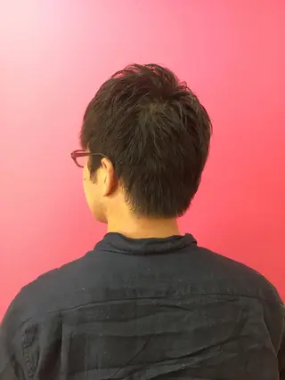 ショート メンズ 齋藤 らいのヘアスタイル