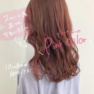 ミディアム カラー お洒落パーマ/ 艶カラー/michiのヘアスタイル