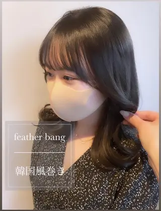 セミロング カラー ヘアアレンジ topstylist 芳賀みなみのヘアスタイル