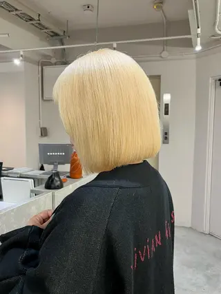 ショート REAL所属・ブリーチハイトーン 木谷 陽己のヘアスタイル