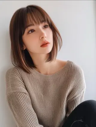 ミディアム nest. りゅうせいのヘアスタイル