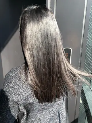 ロング 八谷 将平のヘアスタイル