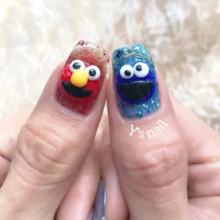 ネイル 手書きが得意🖌️ Y’s  nailのネイルデザイン