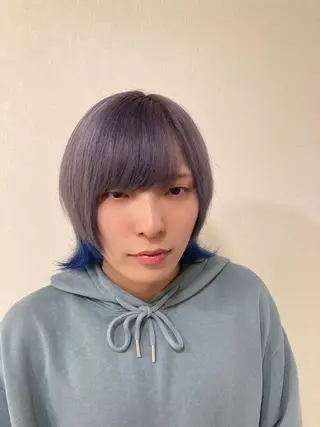 ミディアム カラー メンズ FUGO harajuku所属・FUGO原宿【代表】 髪質改善/イイヌマのヘアスタイル