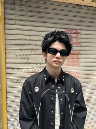 ショート メンズ 大阪メンズパーマ /スパイキー/らいのヘアスタイル