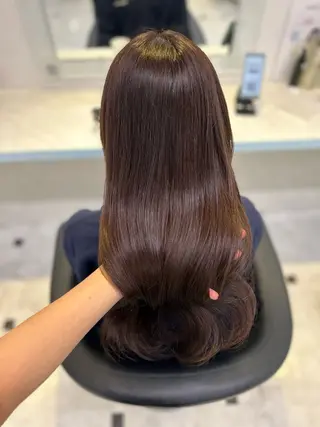 ロング カラー ブリーチなし🤍透明 感カラー🤍しゅうじのヘアスタイル