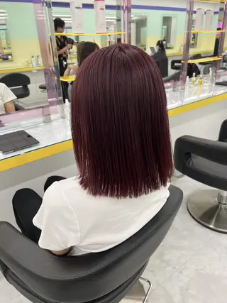 ロング カラー 似合わせハイトーン♡ みつきのヘアスタイル