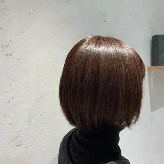 ショート カラー 外山 実咲のヘアスタイル