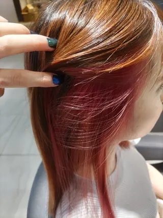 カラー 美容室Lee京橋店所属・Lee京橋店 ゆみかのヘアスタイル