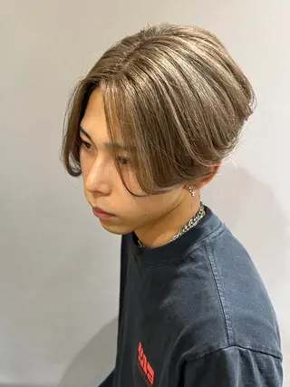 メンズ eL HAIR SALON なんば店所属・ブリーチカラー特化 /焼田貴明のヘアスタイル