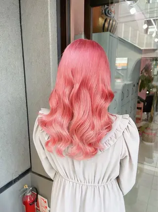 ロング カラー 💕ブリーチ/ヘアメ 🎀YUUKAのヘアスタイル