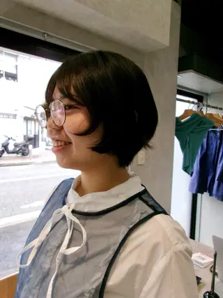 ショート Umu所属・✳︎透明感カラー✳︎ ボブ✳︎nanaのヘアスタイル