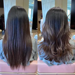 ロング On所属・顔まわりカット🌟 くびれヘア/寺門遥輝のヘアスタイル