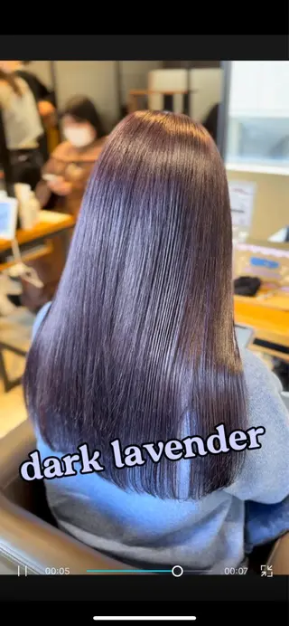 セミロング カラー 🌿earth亀有店 【緑髪のノブ】🌿のヘアスタイル