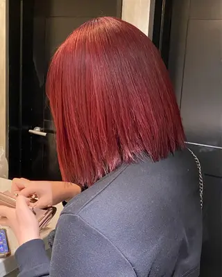 ミディアム カラー 💗ガーリーヘア🎀 saki💗のヘアスタイル