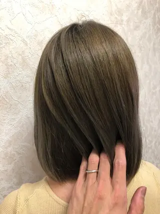 ミディアム ⭐️艶髪⭐️髪質改善 newi町田 山本のヘアスタイル