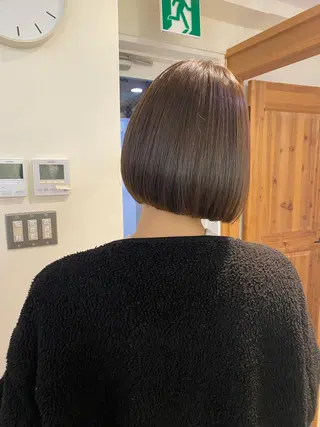 ショート カラー ヘアアレンジ SALOWIN原宿iori店所属・レイヤー🌟艶カラー 🕊まやのヘアスタイル