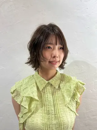 ショート 髪質改善&艶髪　miroa （ミロア）所属・美髪叶える潤いカラー 🌷/天神/miyuのヘアスタイル