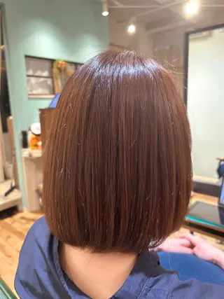 ショート カラー RYUCK所属・暖色＊艶カラー /Chitose🎀のヘアスタイル