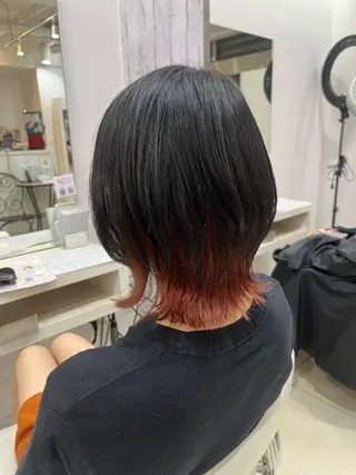 ショート カラー 🌿似合わせブリーチ 山岸樹璃🌿のヘアスタイル