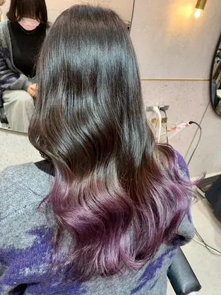 ロング 新宿/韓国レイヤー/ 顔周りカット松本美晴のヘアスタイル