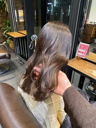 セミロング MINX 銀座店所属・MINXginza タイラミユネのヘアスタイル