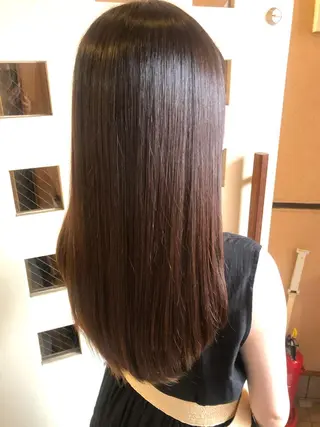 ロング 【髪質改善職人】 岡田成義のヘアスタイル