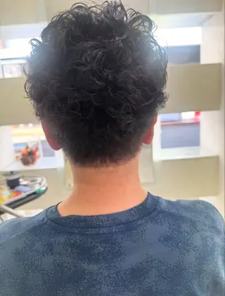 パーマ メンズ タカハシ リナのヘアスタイル