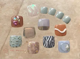 ネイル WASHIMI Fのネイルデザイン