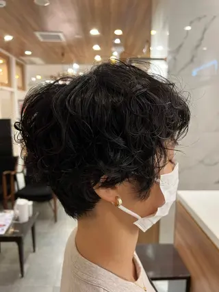 ショート 村中 逸紀のヘアスタイル