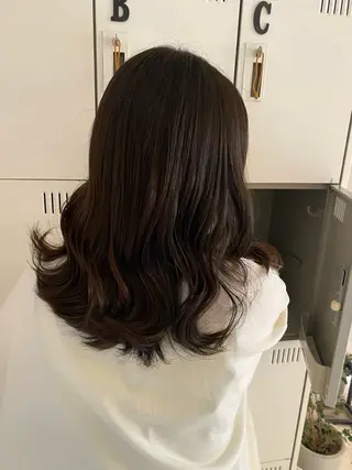 セミロング FERIA 緑地公園 🎀山口 ゆらら🎀のヘアスタイル