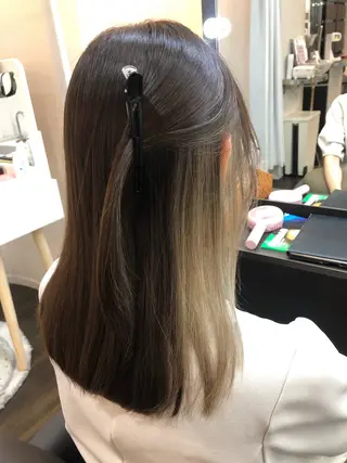 セミロング 美髪髪質改善✨ 店長 天城由香のヘアスタイル
