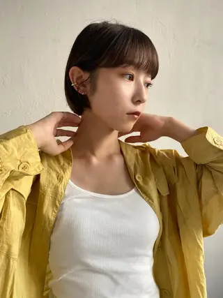 ショート カラー 🍃ショートヘア🍃 北林春樹のヘアスタイル