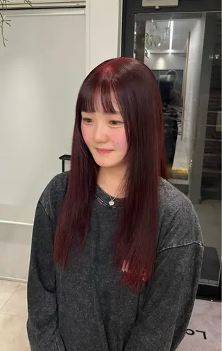 ロング カラー lomalia ayuのヘアスタイル