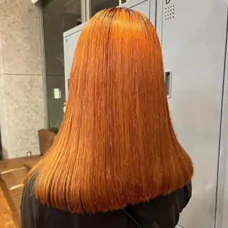 ロング カラー ボブハイトーン🦖 デザインMAMIのヘアスタイル