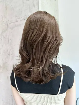 ミディアム ✨透明感カラー 恵比寿HAYATO✨のヘアスタイル