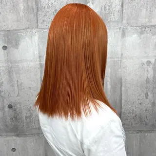 ミディアム カラー nonoka/ ブリーチ/モニカのヘアスタイル