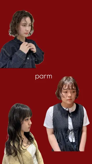 パーマ 八巻星理夏 モデルさん募集中のヘアスタイル