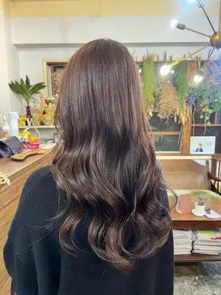 ロング HAIR & MAKE orange所属・mary'sメリー /ニュアンスカラーのヘアスタイル